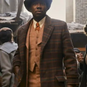 Spider Noir S01 Robbie Robertson Plaid Coat