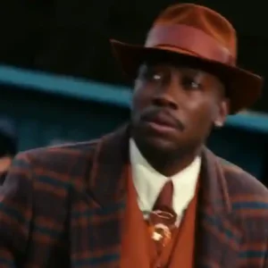 Spider Noir S01 Robbie Robertson Plaid Coat For Sale