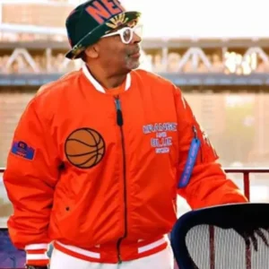Spike Lee Basketball Finals 2026 Orange Knicks Jacket Shop Now