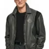 Stacy Clausen Leviticus Black Leather Jacket