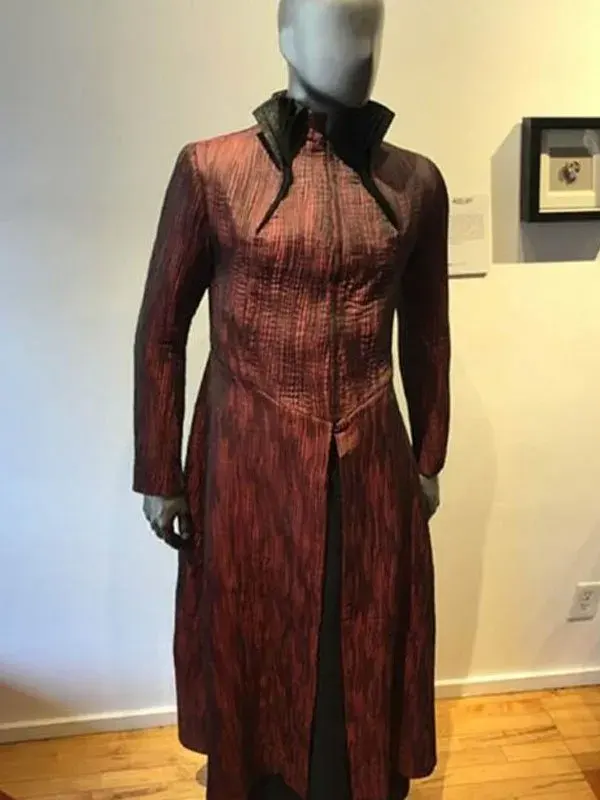 James Frain Star Trek Discovery Maroon Coat - Image 3