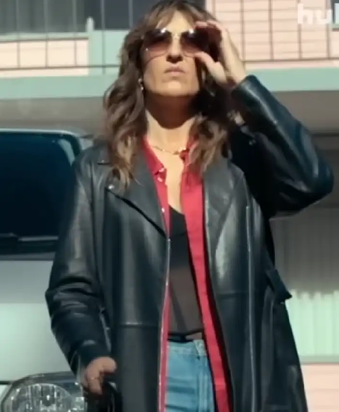 Sunny Nights 2026 D’Arcy Carden Leather Coat