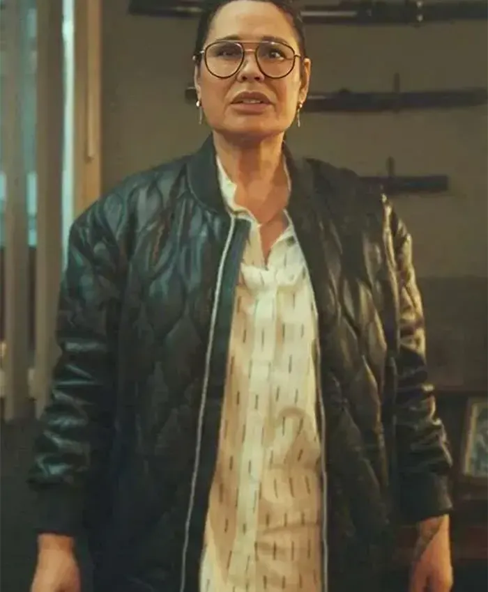 Sunny Nights Rachel House Black Leather Jacket
