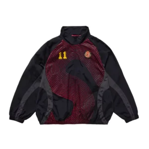 Supreme S Logo Track Jacket Black