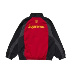 Supreme S Logo Track Jacket Black For Sale
