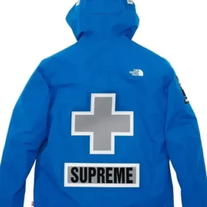 Supreme x The North Face Mountain Pro Jacket blue