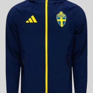 Sweden World Cup 2026 Tiro Travel Woven Jacket