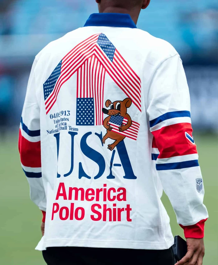 Team USA's Virgil Abloh x Nike Pre-Match Shirts Buy Now