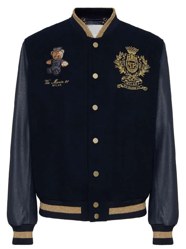 Teddy Doorman Varsity Jacket - Image 2
