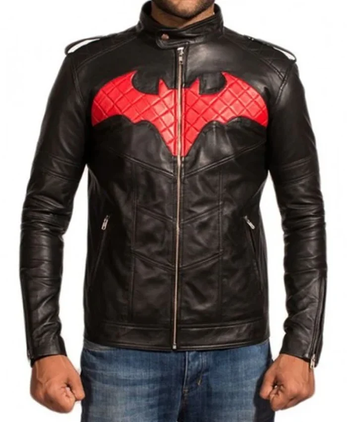 Terry McGinnis Batman Beyond Black Leather Jacket