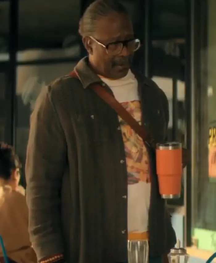 The Boroughs S01 Clarke Peters Grey Shacket