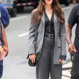 The Devil Wears Prada 2 Anne Hathaway Grey blazer Buy Now