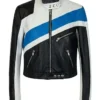 The Dolce and Gabbana Blue Motorcycle Jacket