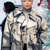 The Equalizer S05 Queen Latifah Ombre Print Coat