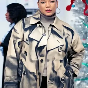 The Equalizer S05 Queen Latifah Ombre Print Coat