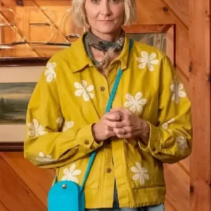 Get The Four Seasons Kerri Kenney Yellow Daisy Print Jacket