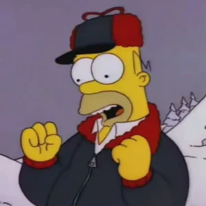 The Simpsons Homer Simpson Navy Bomber Jacket for sale