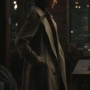 The Social Reckoning 2026 Anna Lambe Beige Coat