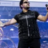 The Weeknd Copenhagen Night 2 Studded Black Leather Vest