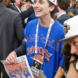 Timothée Chalamet Knicks Game 5 T-shirt