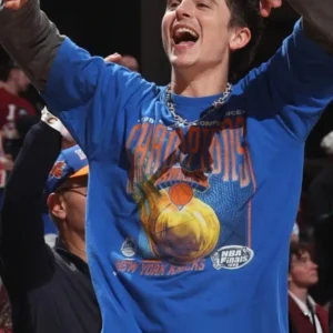 Timothée Chalamet NY Knicks Finals T-Shirt
