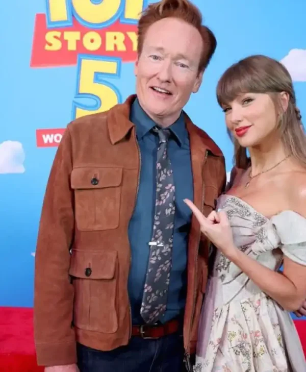 Toy Story 5 Premiere Conan O’Brien Suede Jacket