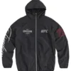 UFC Freedom 250 Full-Zip Black Windbreaker Jacket