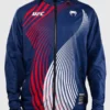 UFC Freedom 250 Venum Blue Full-Zip Hoodie