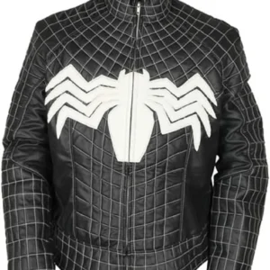 Venom Spiderman Leather Cosplay Costume Jacket