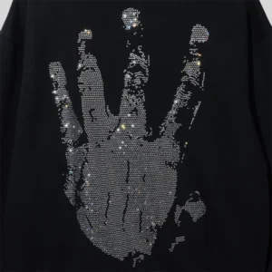Xxxtentacion Kill Bejeweled Crystal Hoodie For Sale