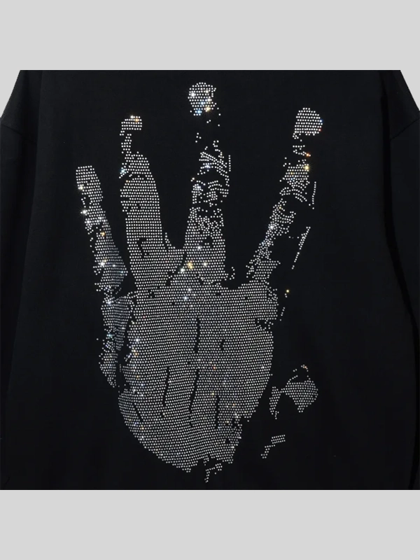 Xxxtentacion Kill Bejeweled Crystal Hoodie For Sale