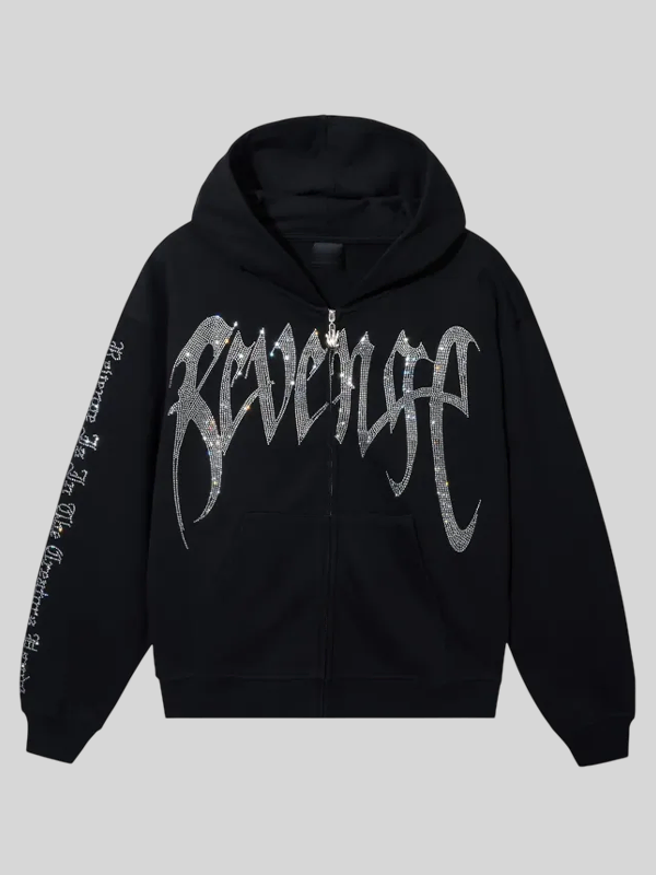 Xxxtentacion Kill Bejeweled Crystal Hoodie