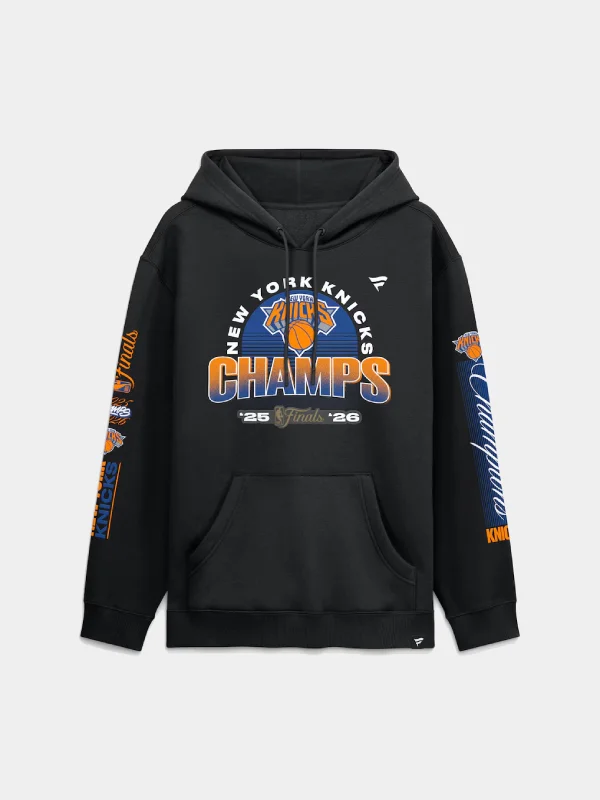 buy New York Knicks 2026 NBA Finals Champions Hoodie
