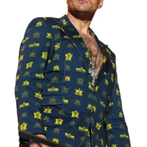 buy Tyson Fury UFC Freedom 250 Yellow Crown Navy Suit