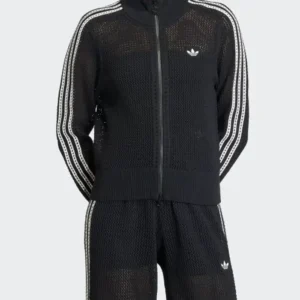 buy now Adidas 2026 Knitted Crochet Firebird Track Jacket