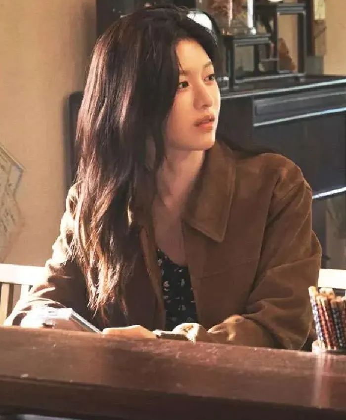 buy now Can This Love Be Translated Go Youn-jung Suede Jacket
