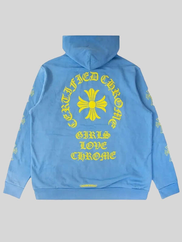 buy now Chrome Hearts x Drake Girls Love Chrome Hoodie