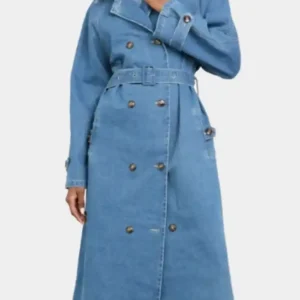 buy now Falling 2026 Rakie Ayola Denim Trench Coat