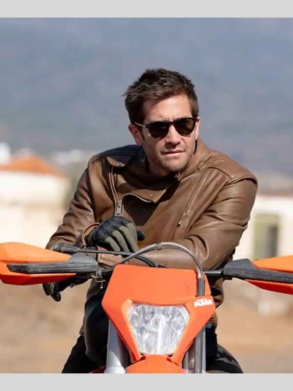 buy now In The Grey 2026 Jake Gyllenhaal Leather Jacket