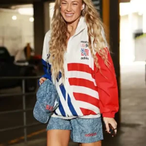 buy now Indiana Fever Vs Portland Fire Sophie Cunningham Track Jacket