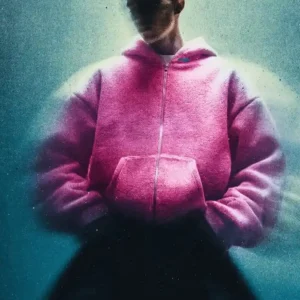 buy now Justin Bieber x SKYLRK Pink Hooded Jacket