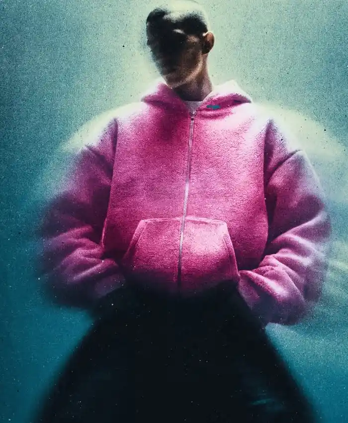 buy now Justin Bieber x SKYLRK Pink Hooded Jacket