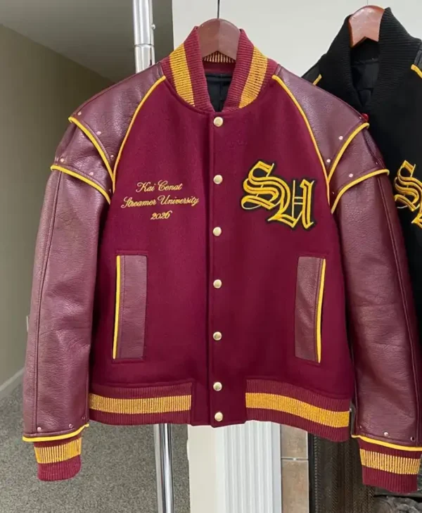 buy now Kai Cenat Streamer University Custom Jacket