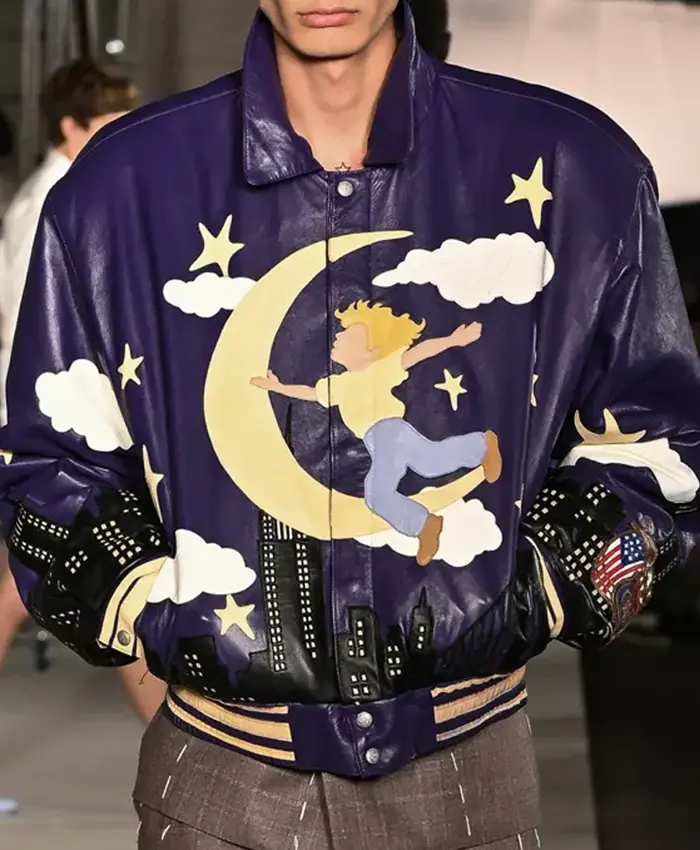 buy now Kidsuper x Jeff Hamilton The Boy Who Jumped The Moon Jacket