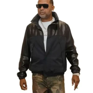 buy now Mike Epps 2026 Black Bomber Jacket