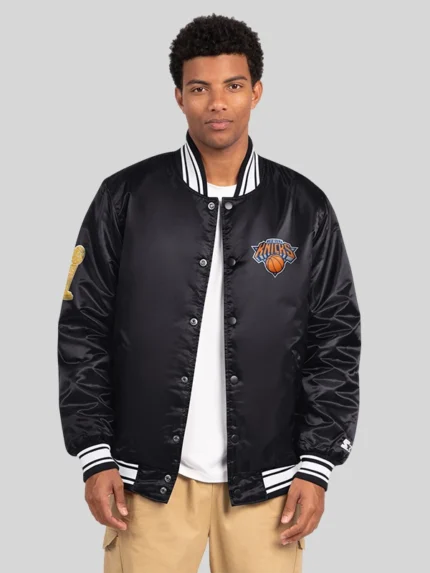 buy now New York Knicks NBA Champions Embroidered Jacket
