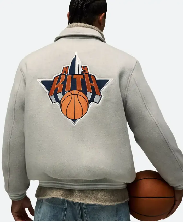 buy now New York Knicks Wool Bomber Jacket