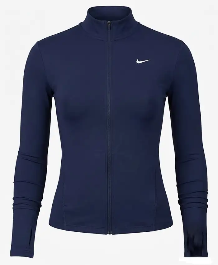 buy now Nike One Fitted Women’s Blue Full-Zip Jacket