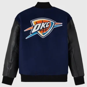 buy now OVO x NBA Oklahoma City Thunder Varsity Jacket