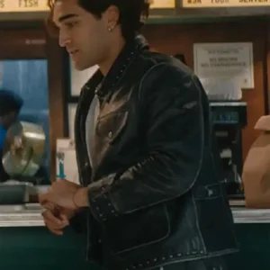 buy now Off Campus S01 Josh Heuston Black Leather Jacket